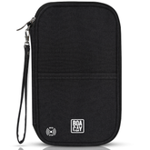 Document Organizer & Wallet (with RFID Blocker) - Sapphire Black