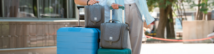 COLLAPSIBLE TOILETRY BAGS