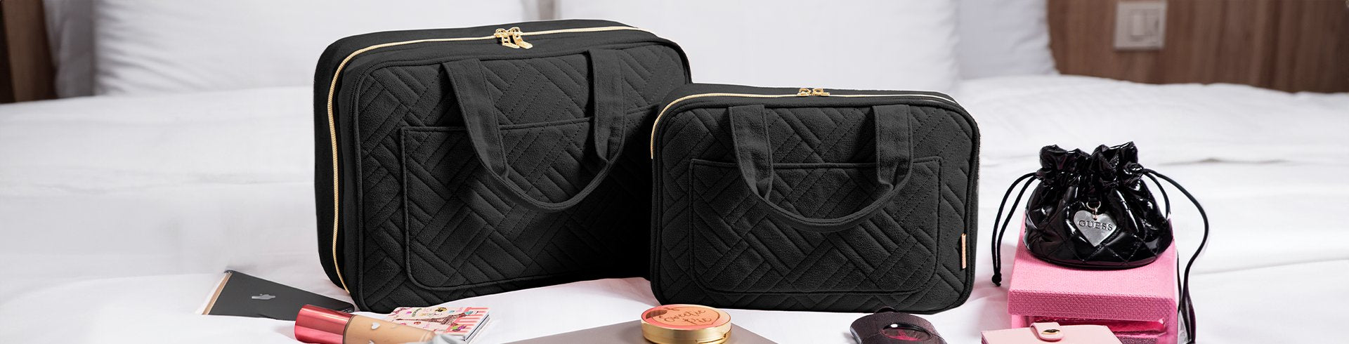 FOLDABLE TOILETRY BAGS