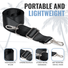 Shoulder Bag Strap - Sapphire Black