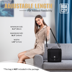 Shoulder Bag Strap - Sapphire Black