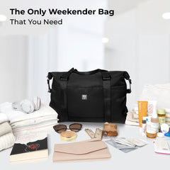 Duffle & Weekender Bag - Black