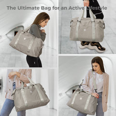 Duffle & Weekender Bag - Off White