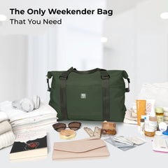 Duffle & Weekender Bag - Olive Green