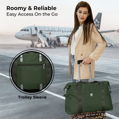 Duffle & Weekender Bag - Olive Green