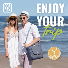 Extra-Large Collapsible Hanging Toiletry Bag - Violet Blue (Gray Interior)