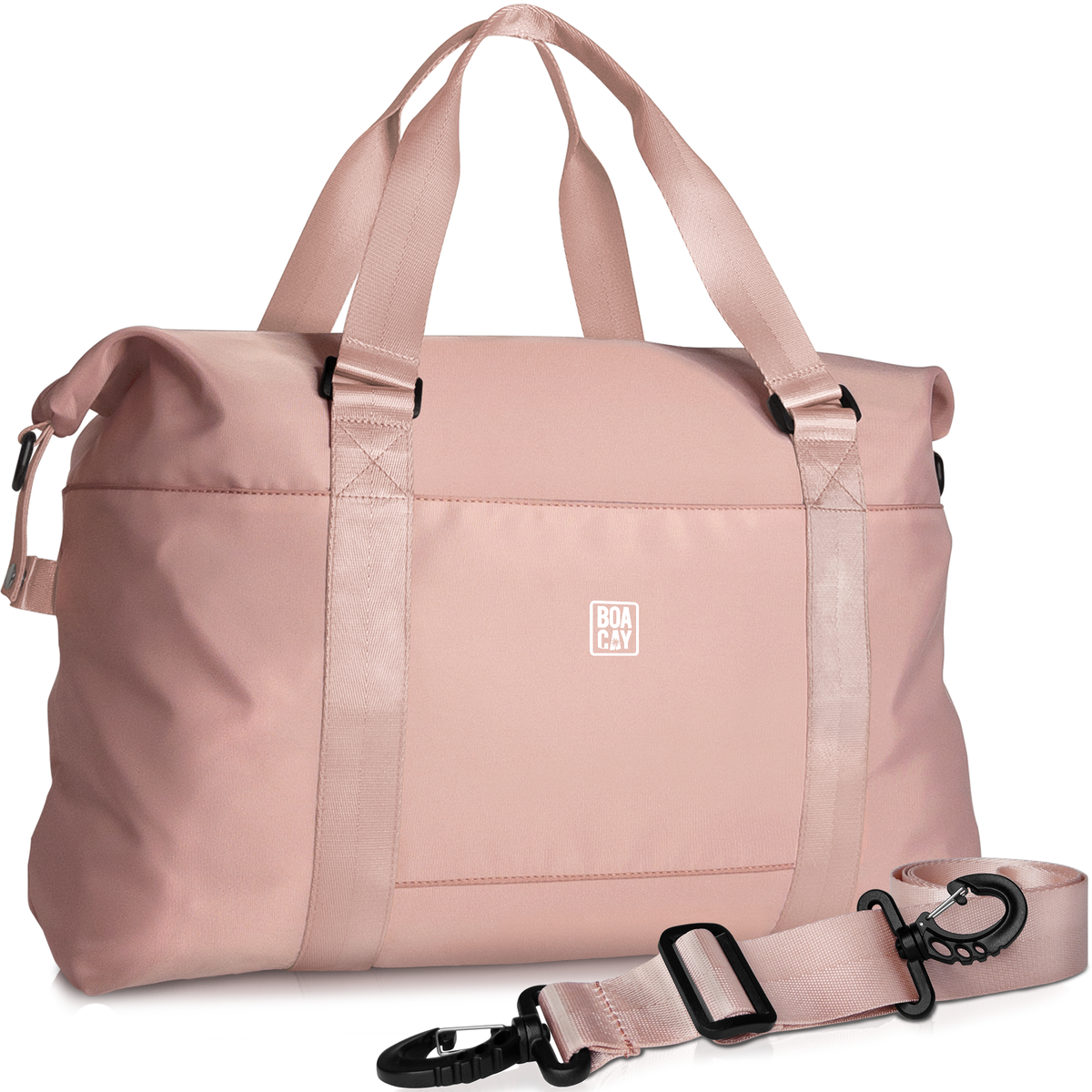 Duffle Weekender Bag Pink Boacay