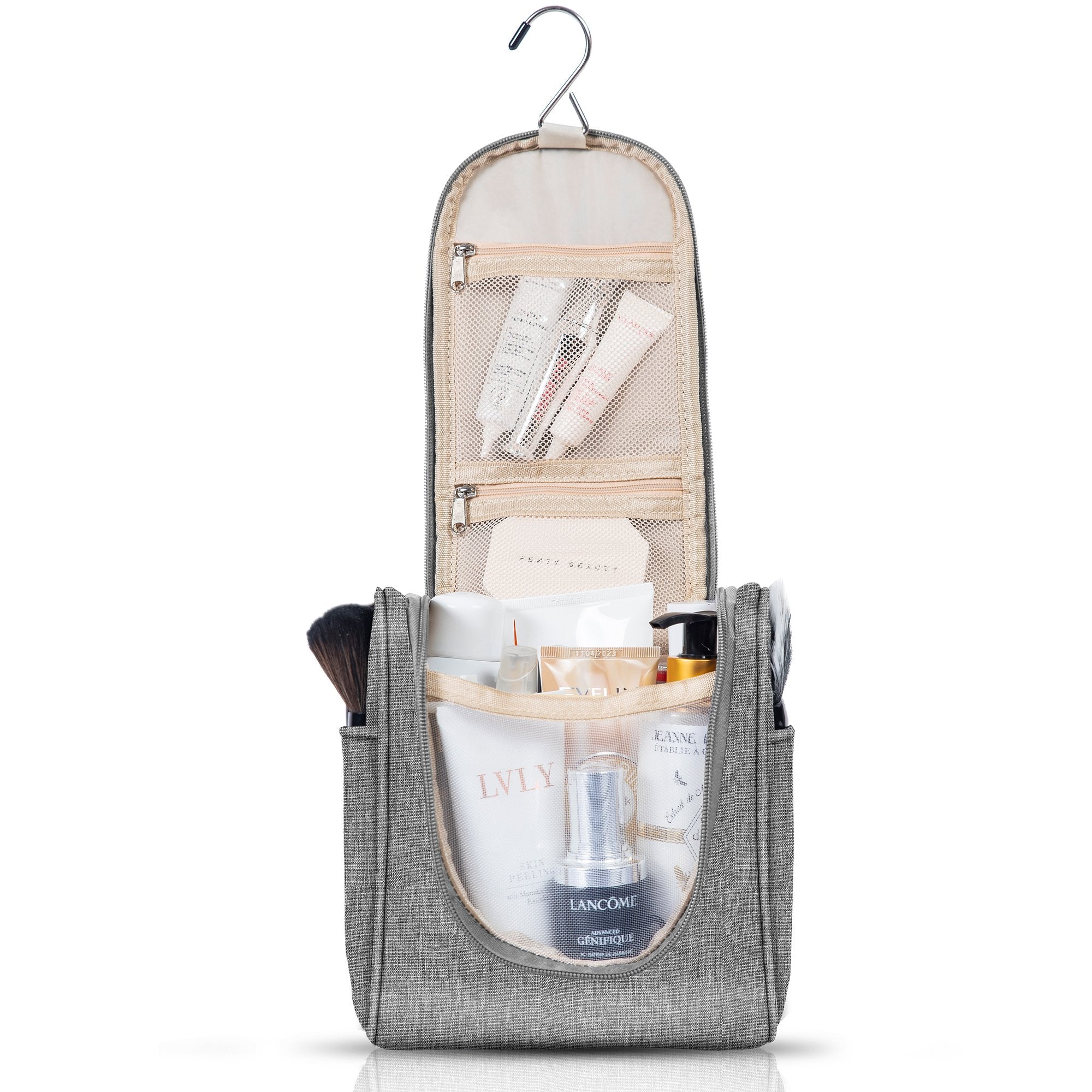 Small toiletry bag with compartments store