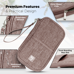Travel Wallet & Document Organizer, Travel Wallet, Document Organizer, best travel wallet, travel wallets, passport travel wallet, mens travel wallet, travel wallet womens 