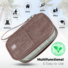 Travel Wallet & Document Organizer, Travel Wallet, Document Organizer, best travel wallet, travel wallets, passport travel wallet, mens travel wallet, travel wallet womens 