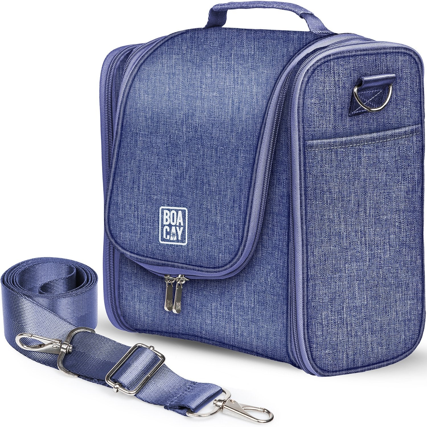 TEABAN Blue Large Travel Jewelry Storage Bag